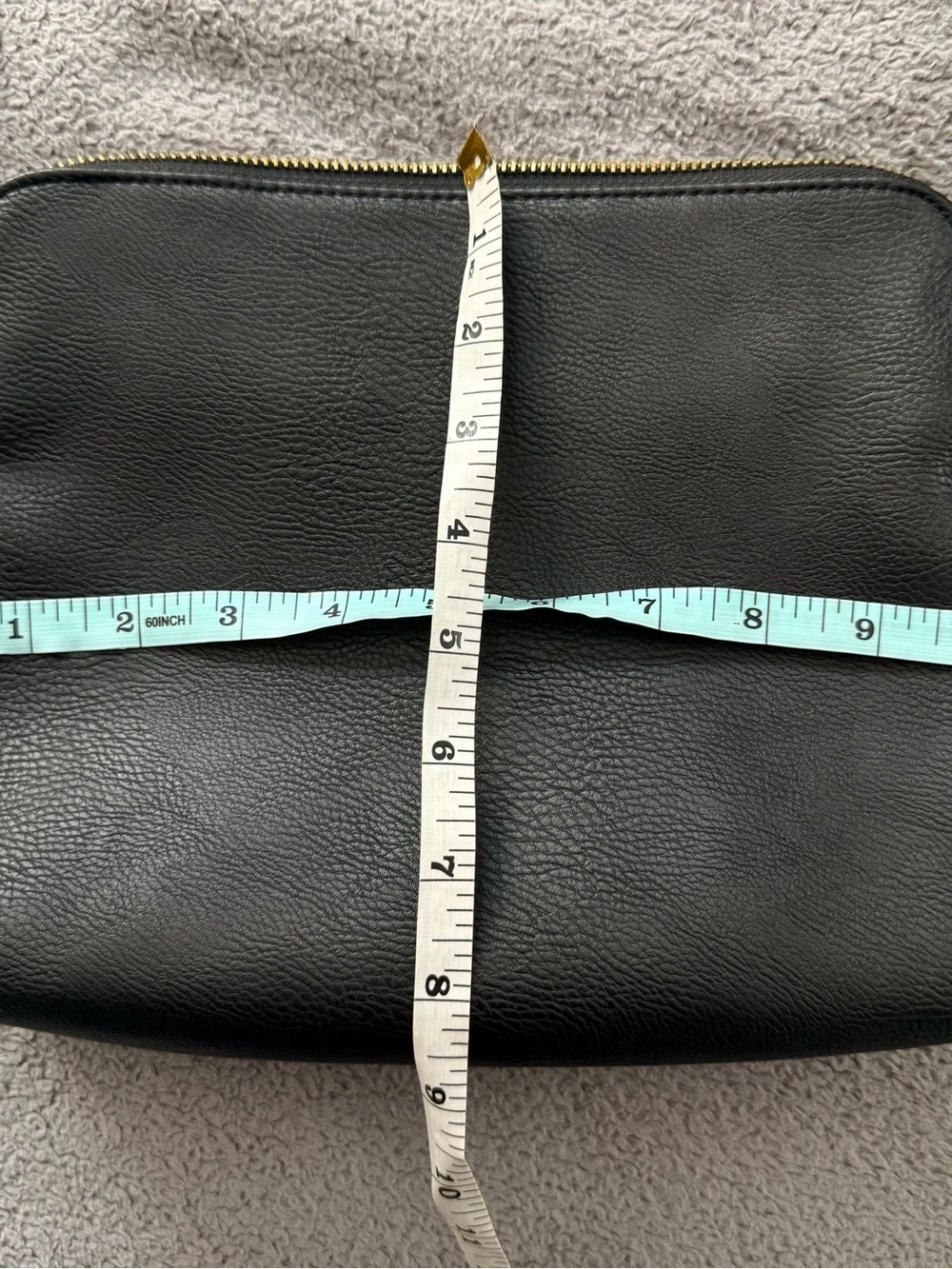 Universal Thread Black Pebbled Leather Cayden Crossbody Bag